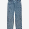 Jaylis vasket denim bootcut jeans