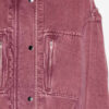 Joanna Workwear Style jakke i ensfarvet denim