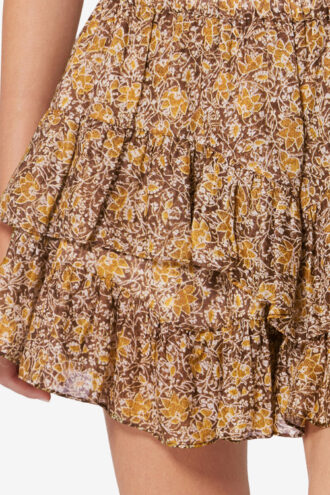 Jocadia Shorts i økologisk bomuldsvoile med print