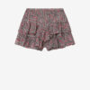 Jocadia Shorts i økologisk bomuldsvoile med print