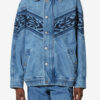 Julian broderet denimjakke Julian broderet denimjakke