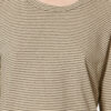 Kaaron stribet T-shirt i bomuld og hør