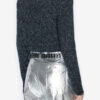 Kalo Sweater i ensfarvet fluffy strik