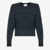 Kalo Sweater i ensfarvet fluffy strik