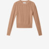 Kalyn tætsiddende sweater i bomuld og uld