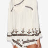 Kameya broderet gaze-top Kameya broderet gaze-top