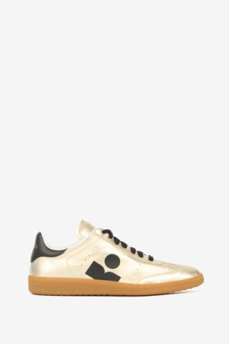 Kaycee lave sneakers i metallisk læder