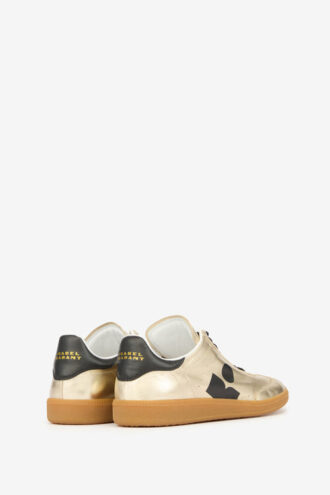Kaycee lave sneakers i metallisk læder