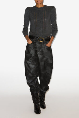 Kelia kabelstrikket sweater