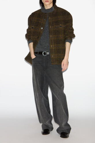 Kervey ternet jakke i jomfruuld
