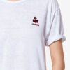 Koldia Linned-T-shirt med logo Koldia Linned-T-shirt med logo
