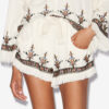 Kriss broderede gazeshorts Kriss broderede gazeshorts