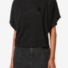 Kyanzae Linned-T-shirt med logo