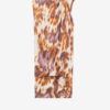 Leany Asymmetrisk jersey-T-shirt-kjole med akvarelprint