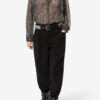 Leona-bluse i muslin med print