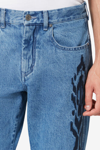 Lewys 5-lomme broderede denimjeans