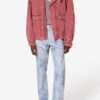 Lewys 5-lomme jeans i printet denim