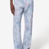 Lewys 5-lomme jeans i printet denim