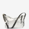 Leyden Mini-taske i metallisk lammeskind