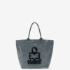 Lille Yenky Faded bomulds taske med logo