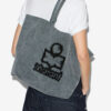 Lille Yenky Faded bomulds taske med logo