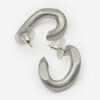 Links “Link” stil hoop øreringe