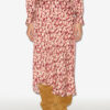 Lisanne mønstret jacquard midi-nederdel