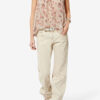 Loeva Asymmetrisk top i trykt musselin Loeva Asymmetrisk top i trykt musselin