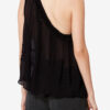 Loeva Asymmetrisk top i trykt musselin Loeva Asymmetrisk top i trykt musselin