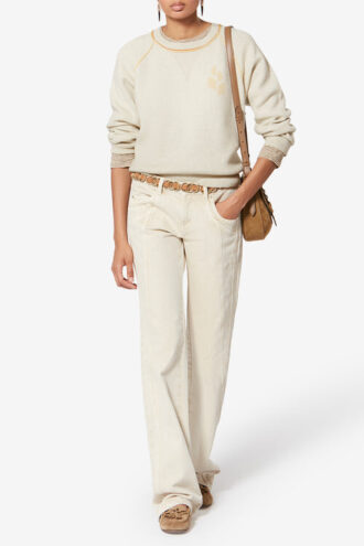 Loriby Sporty sweater med logo