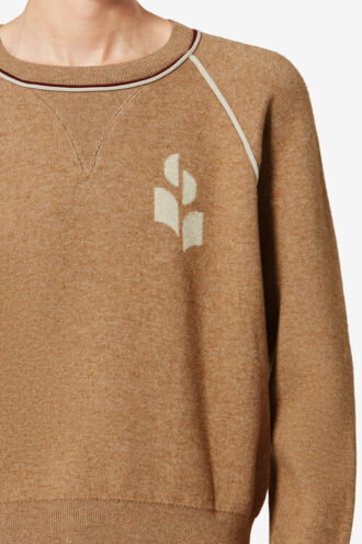 Loriby Sporty sweater med logo