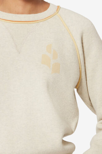 Loriby Sporty sweater med logo