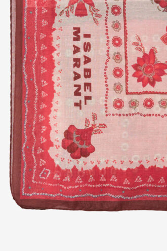 Luana Pareo i bomuld og silke med bandana-print