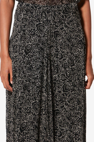 Lycia-nederdel i muslin med print