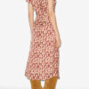 Lyndsay mønstret jacquard midi-kjole