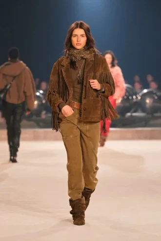 Madicia tørklæde med leopardprint