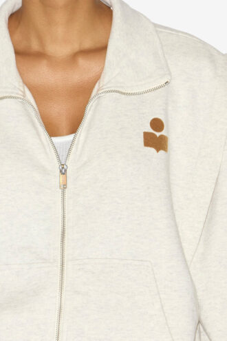 Madilia Sweatshirt med lynlås