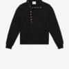Marcos sweatshirt med lynlås i kraven