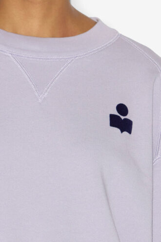 Margo kort bomuldssweatshirt med logo