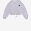 Margo kort bomuldssweatshirt med logo