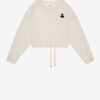 Margo kort sweatshirt med logo-print Margo kort sweatshirt med logo-print