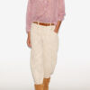 Maria-bluse i bomuldsvoile med print Maria-bluse i bomuldsvoile med print
