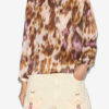 Maria-bluse i bomuldsvoile med print Maria-bluse i bomuldsvoile med print