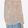 Maria-bluse i bomuldsvoile med print Maria-bluse i bomuldsvoile med print