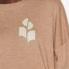 Marisans bomulds- og uldtrøje med logo Marisans bomulds- og uldtrøje med logo