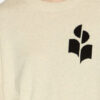 Marisans Logo Sweater i blandet bomuld
