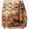 Marner fleece Cloud Print frakke