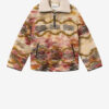 Marner fleece Cloud Print frakke