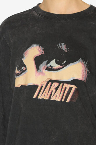 Martine langærmet T-shirt med print