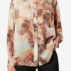 Mexika Bluse i bomuldsvoile med print